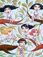 Giclée-Druck auf Papier