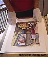 kaufman,art,paintings,3-D art construction
