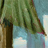 Art and Paintings by Charles Kaufman- Note the brushstrokes and blending of the paints in these close-up, detail views.