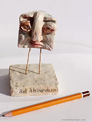 "ard absurdum" Sculpture by Charles Kaufman