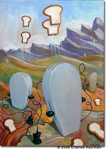 Charles Kaufman's ART --- Toaster Painting
