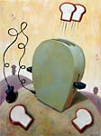 Toaster art and paintings