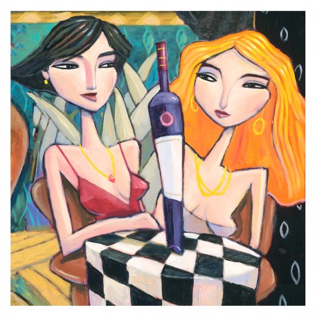 3D Grafik: "Women and Wine"
