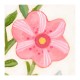 3D Grafik: "Pink Flowers"