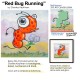 3D Graphic: "Red Bug Running"