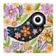 3D Graphic: "Bird & Spring Flowers"