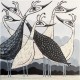 Giclée Print on Canvas: "Six Birds"