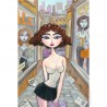 Giclée-Druck auf Leinwand:  "Fashion Alley"