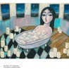Giclée-Druck auf Leinwand: "Bath"