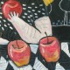 Giclée Print on Canvas: "Counting the Apples"