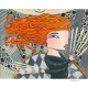 Giclée Print on Canvas: "Woman with Red Hair"