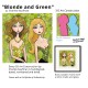 3D Graphic: "Blonde and Green"