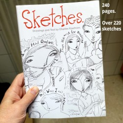 Book: "Sketches" 240 pages
