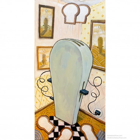 Painting: "Toast in the Kitchen"