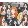 Painting: “Enjoying the Night Out”