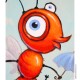 3D Graphic: "The Happy Red Bug"
