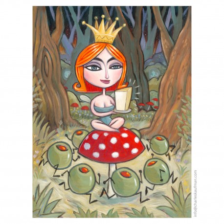 3D Graphic: "The Princess & the Olives"