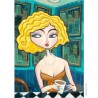 Giclée Print on Canvas: "Late Night Coffee"