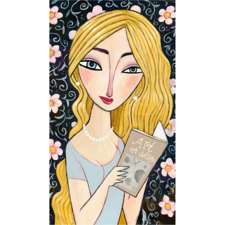 Giclée Print on Canvas: "Art et Désign"