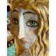 Sculpture: "Blonde Hair, Green Eyes"