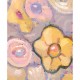 Giclée-Druck auf Leinwand: "Flowers and Pearls"