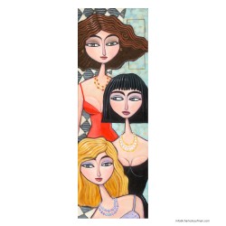 Giclée Print on Canvas: "Two Out of Three"