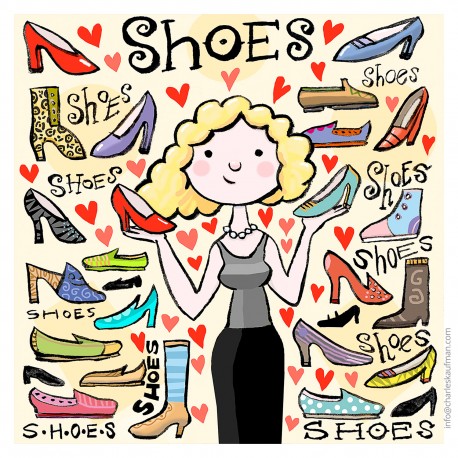 3D Graphic: "Shoes, Shoes, Shoes"