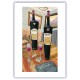 Giclée-Druck auf Leinwand: Wine and Glasses on a Table"
