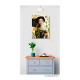 Giclée-Druck auf Leinwand:  "Woman with Black Hair and Flowers"