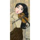 Giclée Print on Canvas: "The Violin Player"