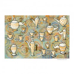 Painting: "Coffee or Tea"