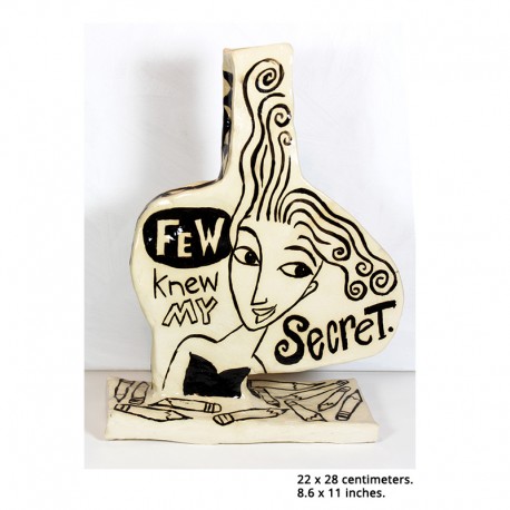 Sculpture: "Few Knew My Secret"
