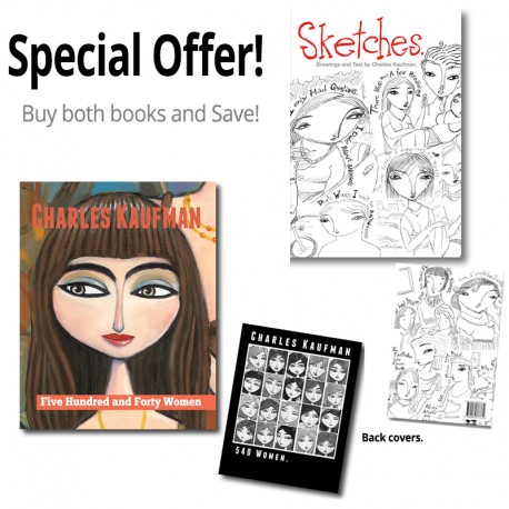 Special Offer: "540 Women + Sketches" Books