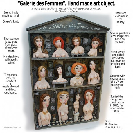 Skulptur:  "Galerie des Femmes"