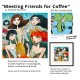 3D Grafik:  "Meeting Friends for Coffee"