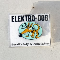 "Elektro-Dog" Enamel Pin