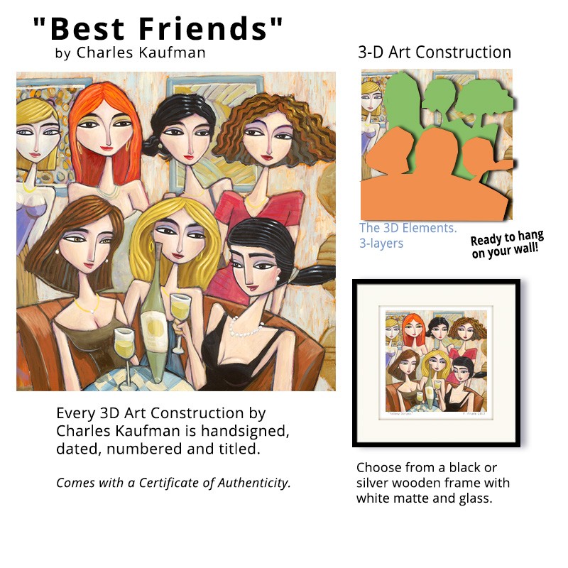 3D Graphic: "Best Friends" - Charles Kaufman Art Shop