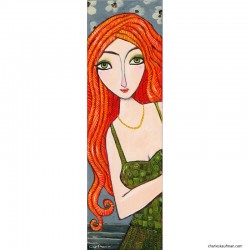 Giclée Print on Canvas: "Red Hair"