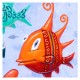 Painting: "Seven Swimming Fish"