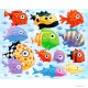 Giclée Print on Fine Art Paper: "The Ocean is Full of Colorful Fish"