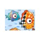 3D Grafik: "Happy Colorful Fish"