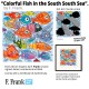 3D Grafik: "Colorful Fish in the South South Sea"