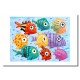 Giclée-Druck auf FineArt Papier: "Colorful Fish in the Sea"