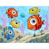 Giclée-Druck auf FineArt Papier: "New Fish in Town"