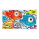 Painting: "Colorful Fish in the South Southsea"