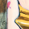 Art and Paintings by Charles Kaufman- Note the brushstrokes and blending of the paints in these close-up, detail views.